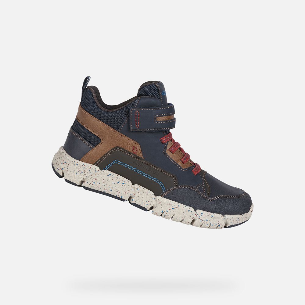 Geox Erkek Çocuk Bot Lacivert - Flexyper Abx - LNA-387619